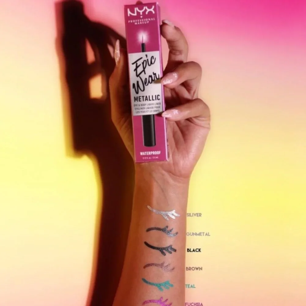 NYX Epic Wear Metallic Liquid Liner - EWML08 Fuschia Metal